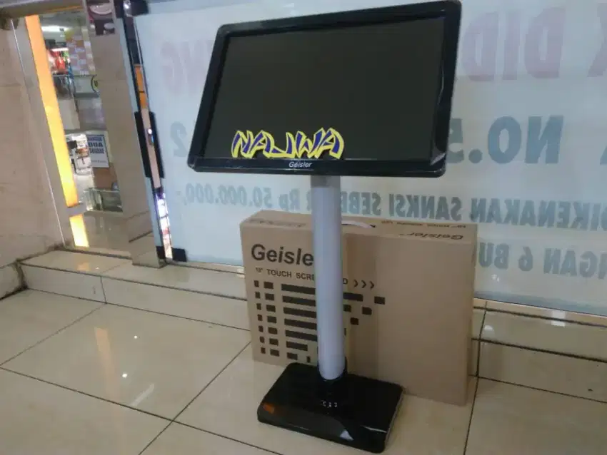 Monitor Touchscreen Geisler Untuk Player Karaoke Dan Pc Karaoke