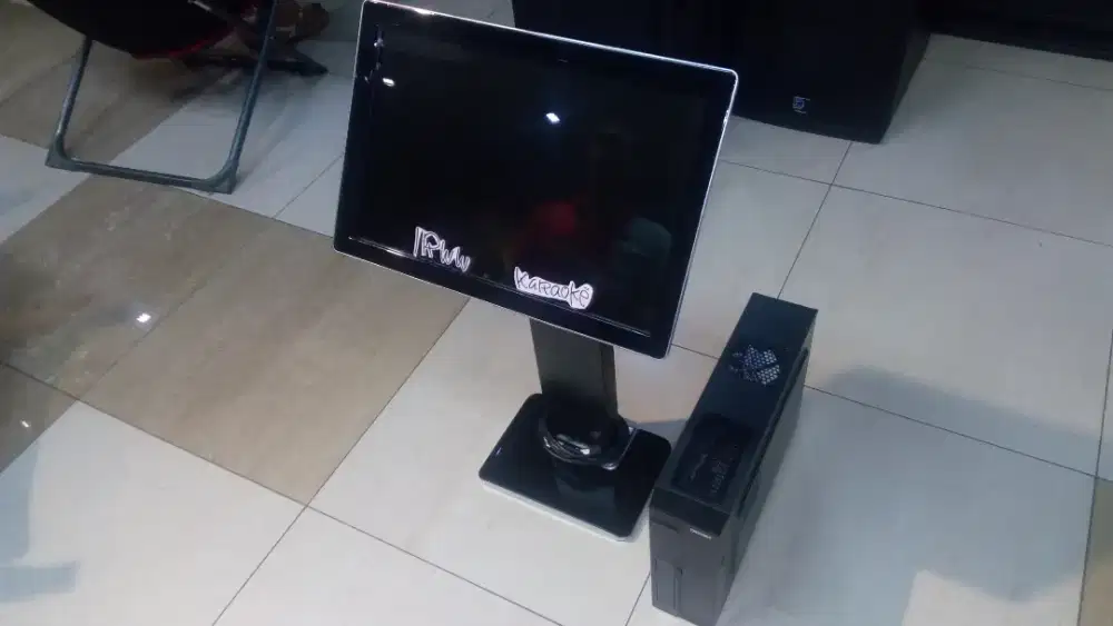 PAKET MINI PC KARAOKE 4TB + LED TOUCHSCREEN 19Inch