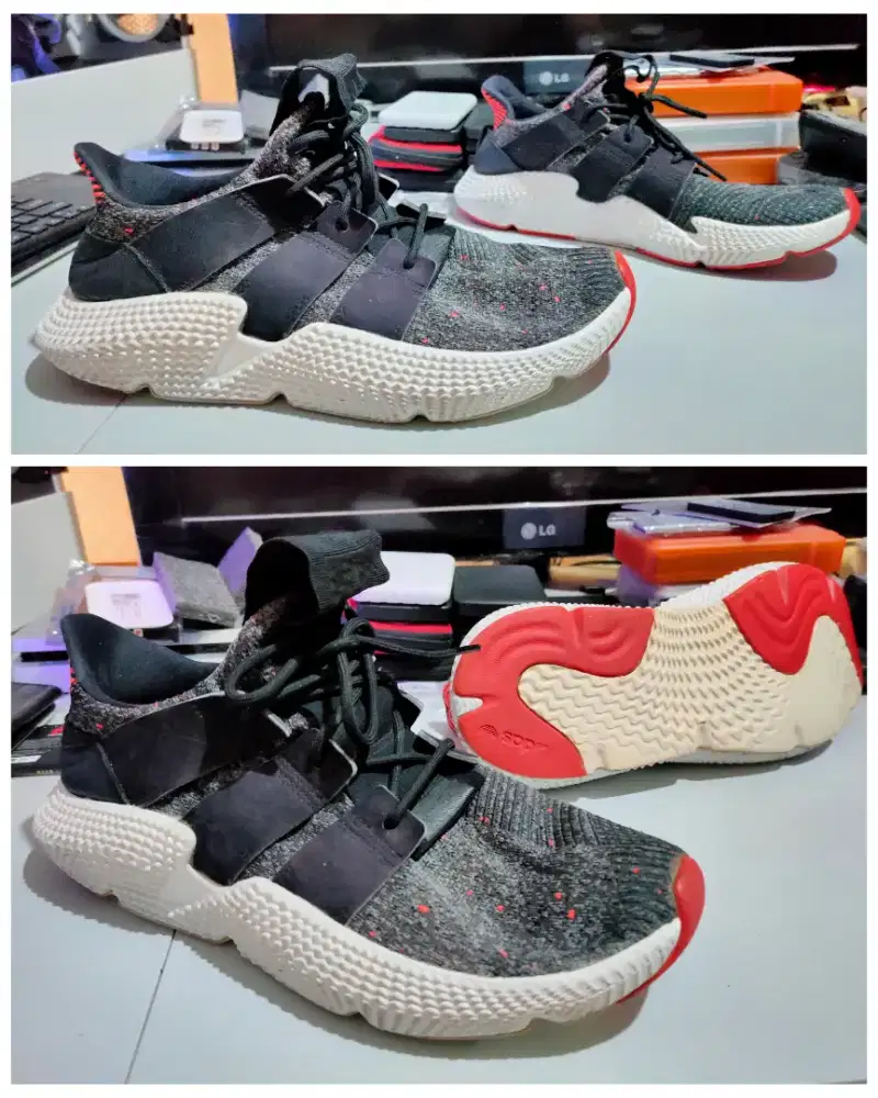 Sepatu ADIDAS Prophere ( size 44-45 sneaker basket running )