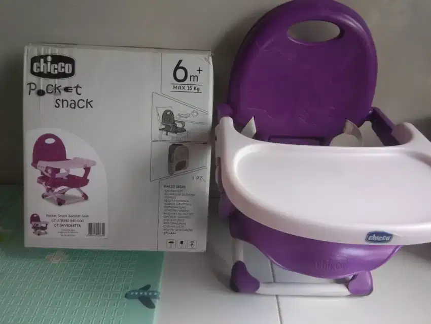 Chicco ungu untuk usia 1-5 th
Fullset ada Box