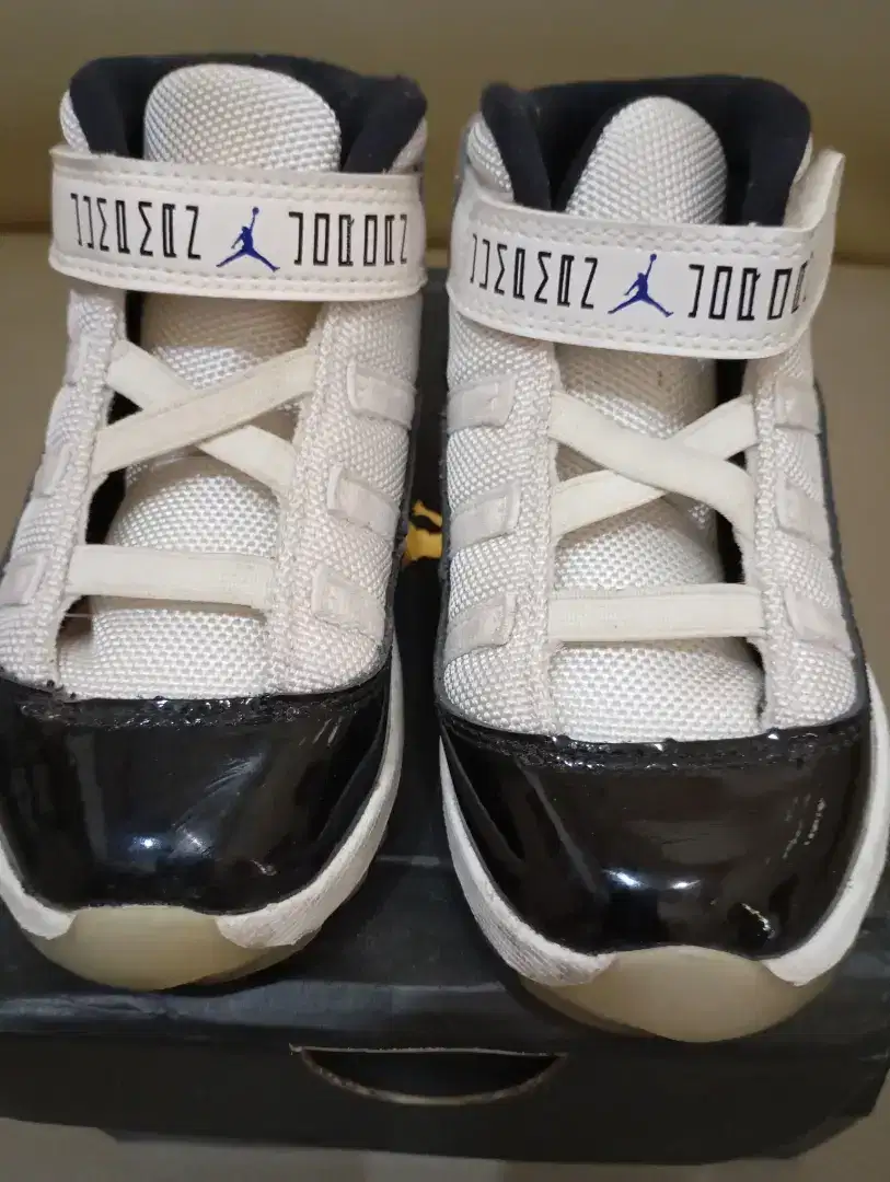 Sepatu anak Jordan 11 Retro TD size 10c.16 cm.Ori.