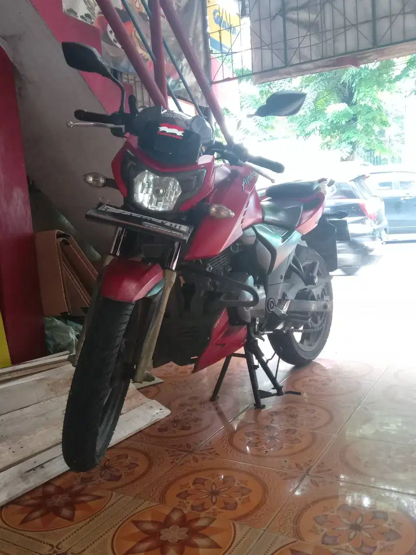 TVS Apache 200 standar siap pakai