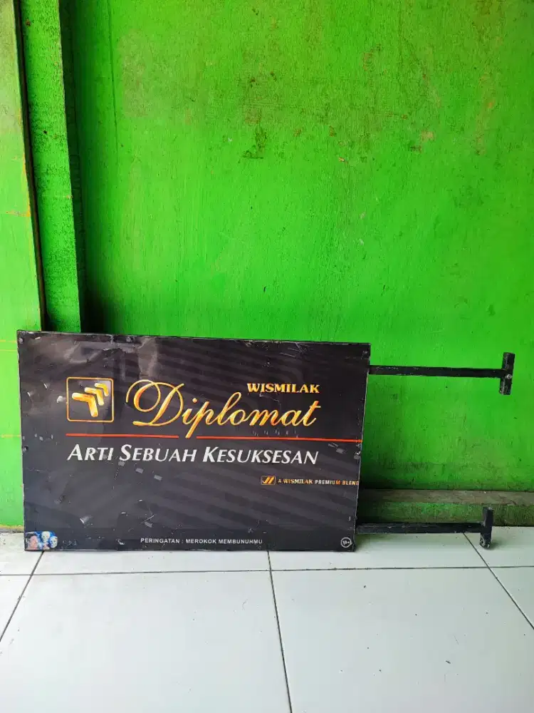 Iklan Seng Reklame Rokoq Wismil4k Double Side