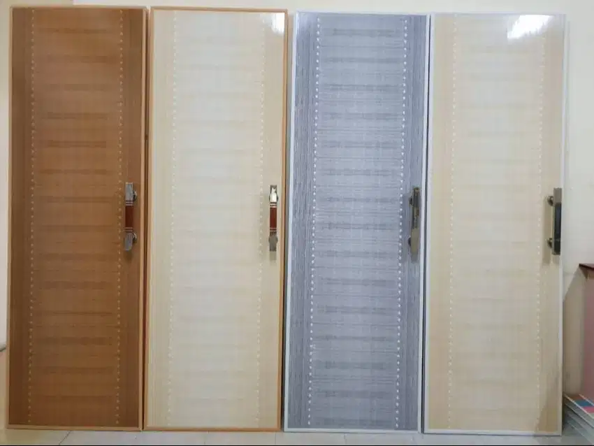 TERMURAH !!! PINTU PVC TEBAL REMI UKURAN KUSEN 70 x 195