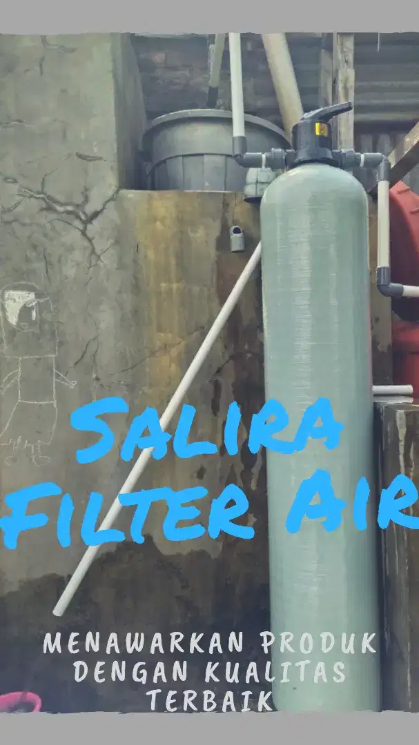 Filter air fiber ukuran 10 inc
