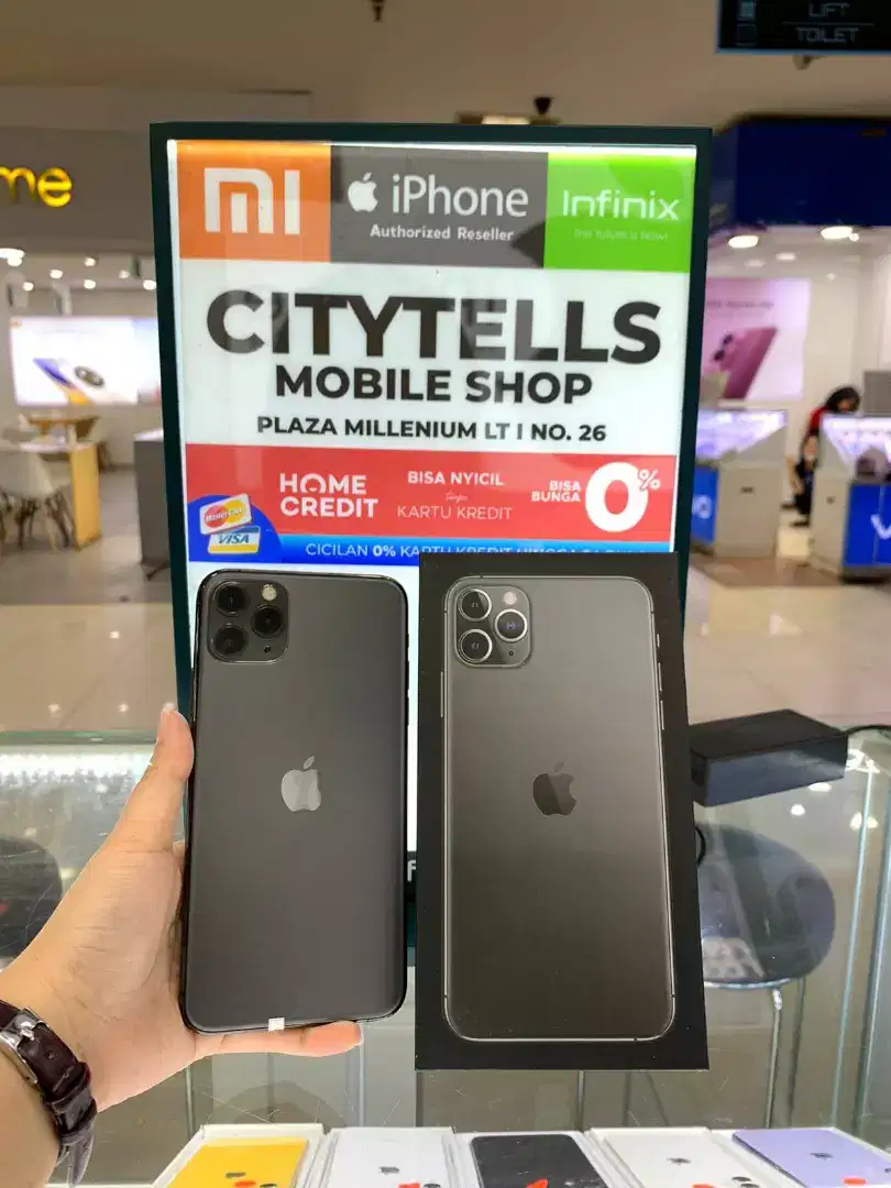 iPhone 11 Pro Max 64GB Gray Second Mulus Perfect