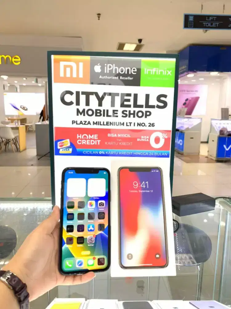 iPhone X 64GB Gray Second Mulus Perfect