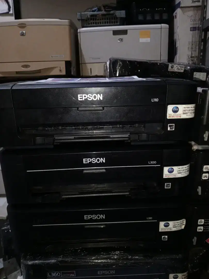 EPSON L110, L120, L300, 310 siap pakai