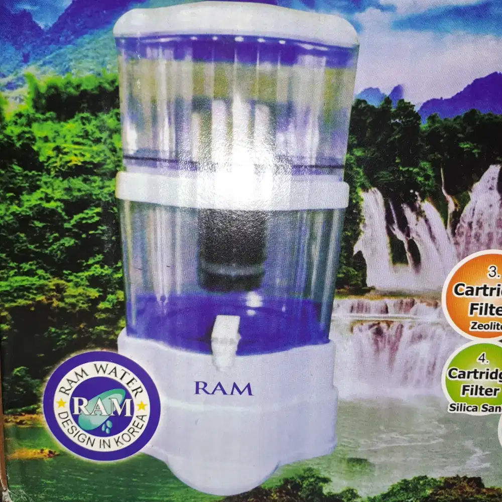 Filter Penjernih Air Minum RAM Water Hexagonal Water Processor