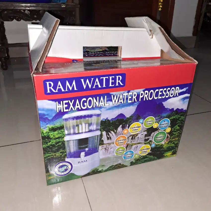 Penjernih Air Minum RAM Hexagonal Water Processor