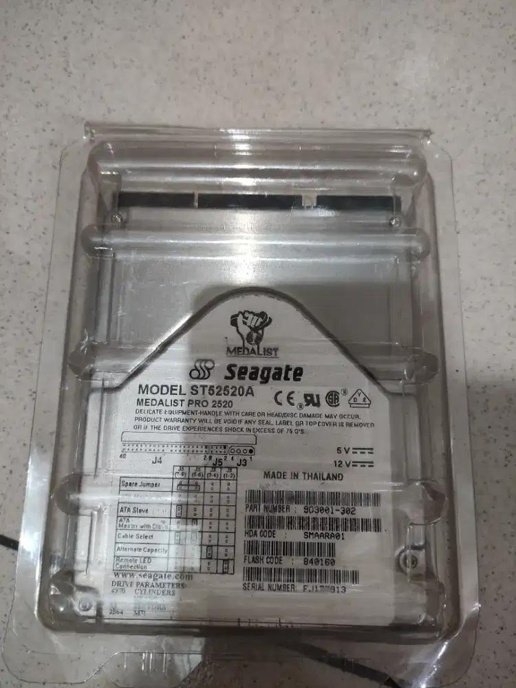 Seagate medalist pro 2520a