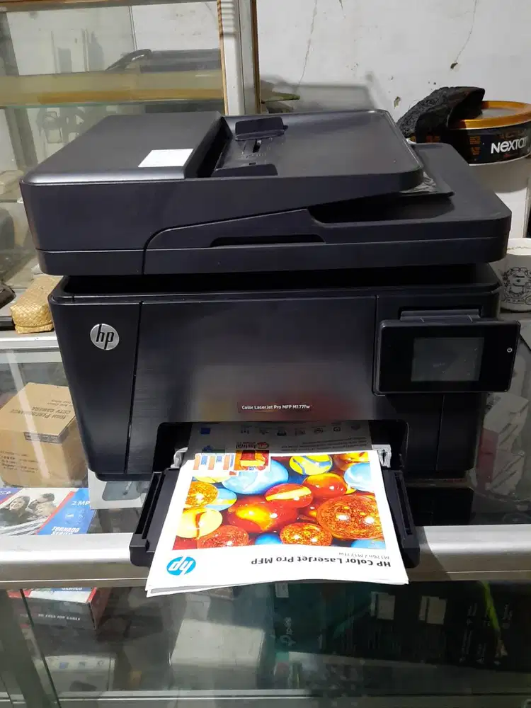 Printer Multifungsi F4 HP Laserjet Color M177fw