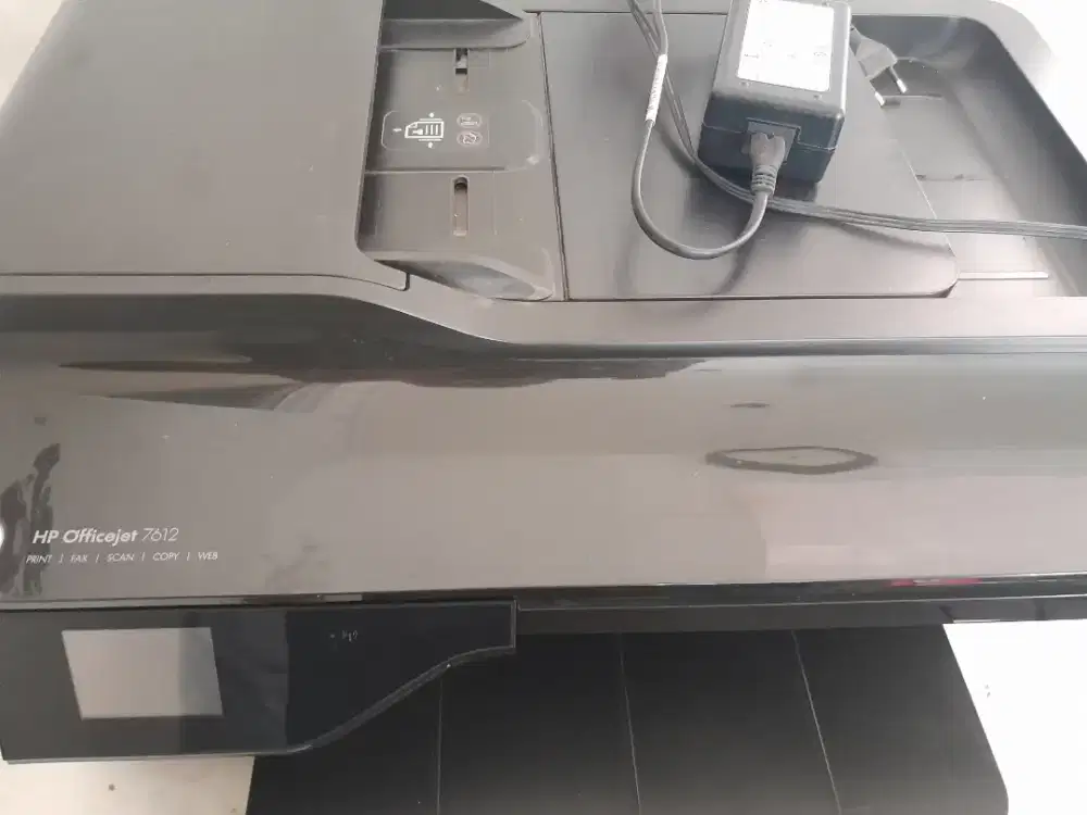 Printer hp officejet 7612 multifungsi minus catridge tidak ada