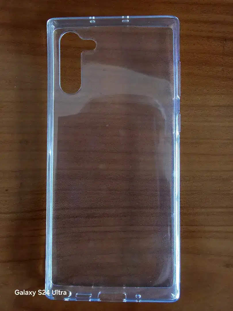 SILICON CASE SAMSUNG GALAXY NOTE 10 TRANSPARENT