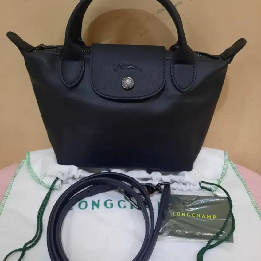 Longchamp Le Pliage Cuir Xtra S Original