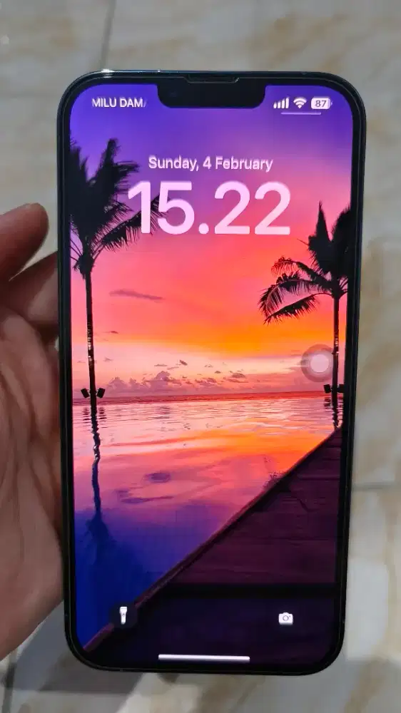 Jual IPHONE Ibox Indo 13 Promax Sierra Blue 256Gb