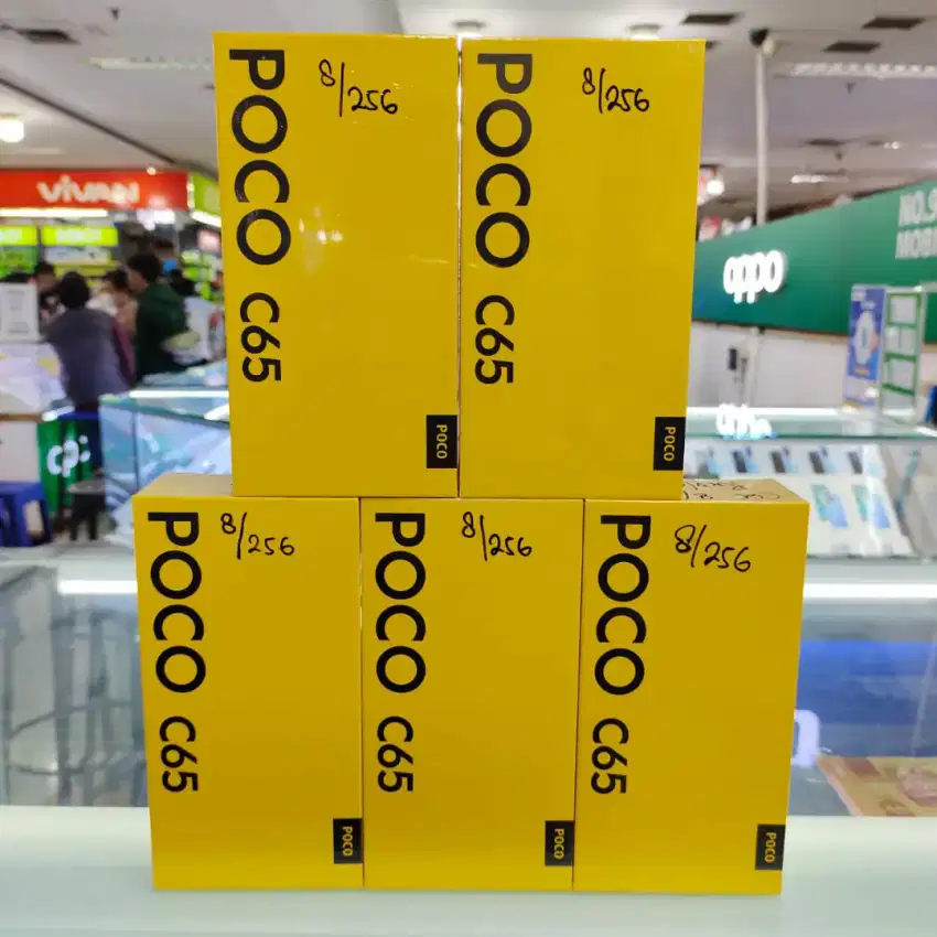 Xioami Poco C65 ram 8gb+8gb/256gb nfc baru garansi resmi harga Promo