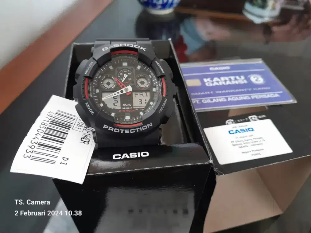 Jam g shock discount second