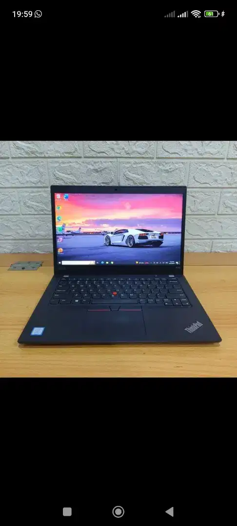 Laptop Lenovo Thinkpad X390 Core i7 Gen8 Ram 8Gb SSD Nvme 512Gb