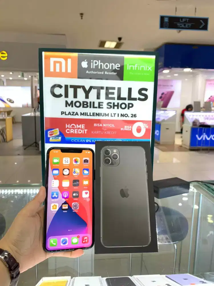 iPhone 11 Pro Max 64GB Gray Second Perfect