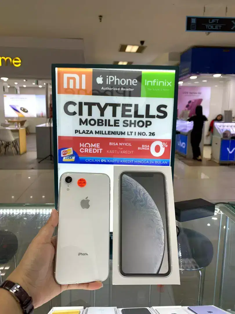 Iphone XR 64GB White Second Mulus Perfect