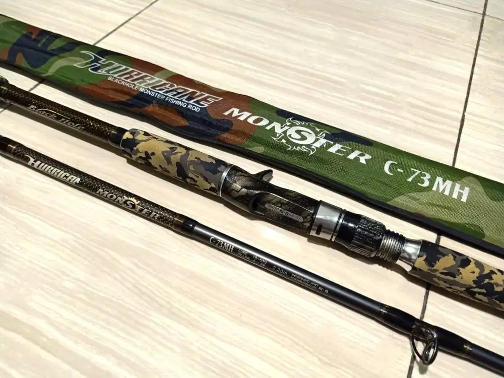 Rod BC NS Black Hole Hurricane Monster C-73MH