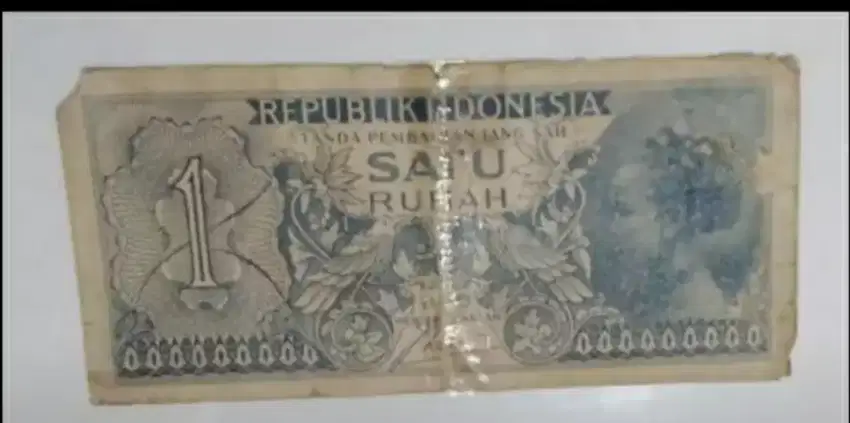 Uang kuno pembawa hoki cetakan tahun 1956