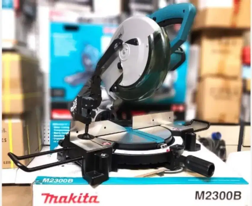 MITER SAW 10 INCH POTONG KAYU ALUMUNIUM H&L PRO RYU MAKITA NRT PRO