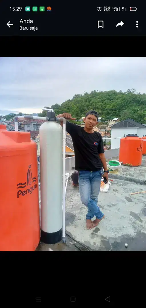 Service pompa air sumur bor