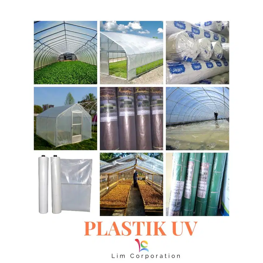 Ready, Plastik UV Roll 14% untuk Greenhouse Tanaman Termurah