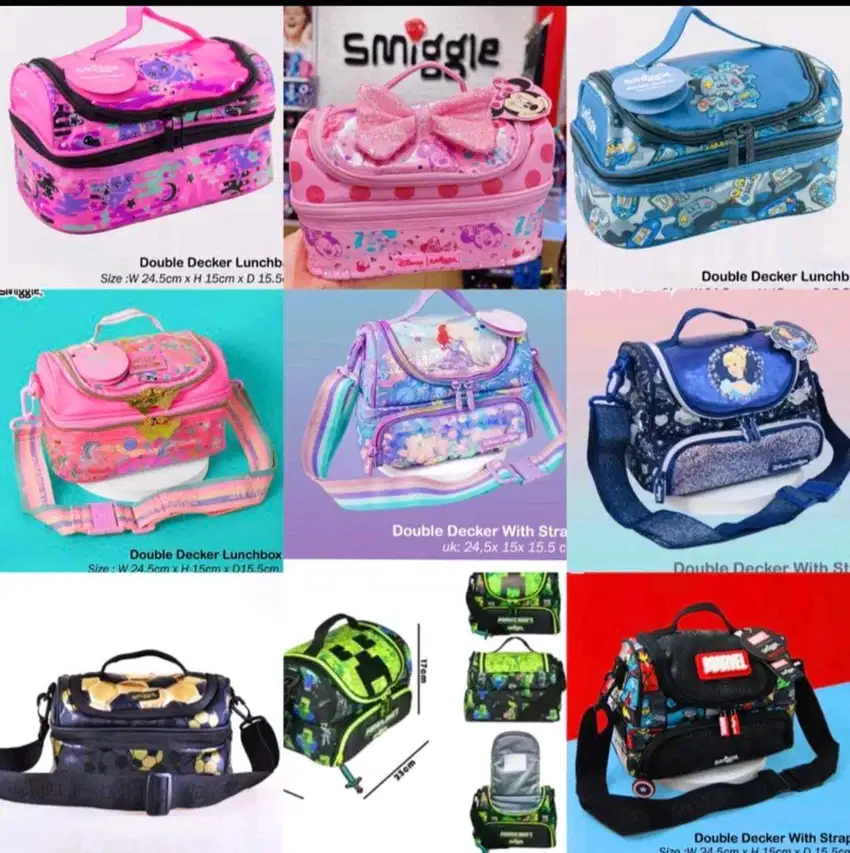 Smiggle Bag Lunch box