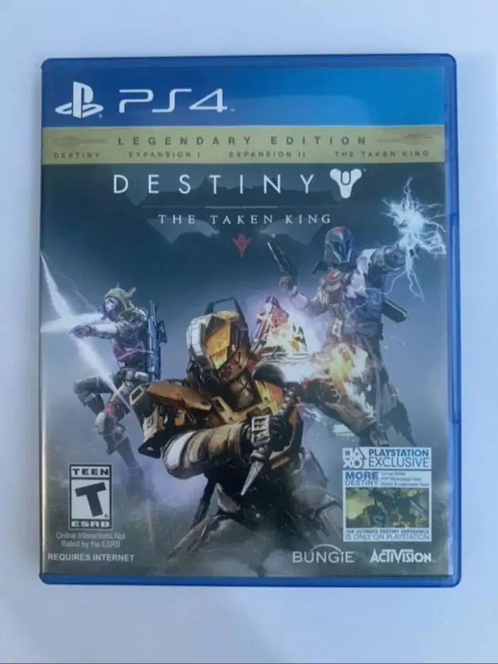 BD KASET DESTINY LEGENDARY EDITION PS4