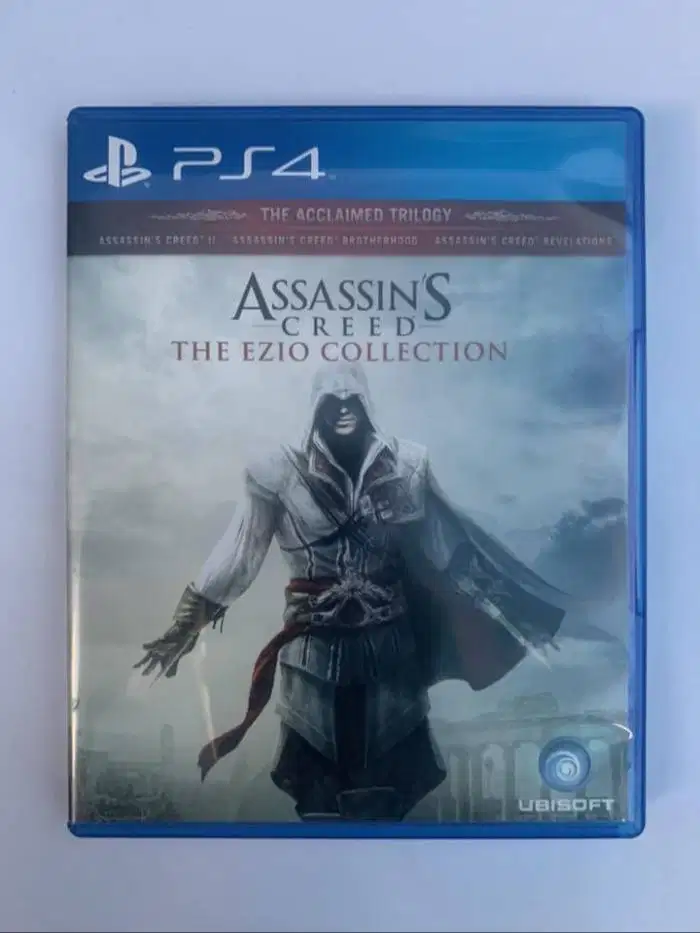 BD KASET ASSASSINS CREED THE EZIO COLLECTION PS4