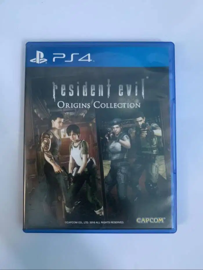 BD KASET RESIDENT EVIL ORIGINS COLLECTION PS4