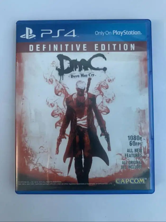 BD KASET DEVIL MAY CRY DEFINITIVE EDITION PS4