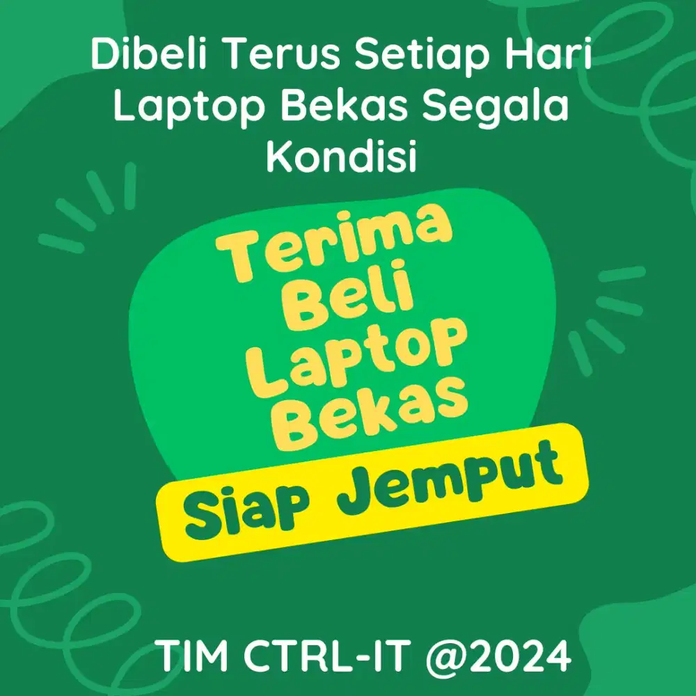 Dibeli LAPTOP BEKAS SEGALA KONDISI setiap Hari. Terima beli Laptop Bdg