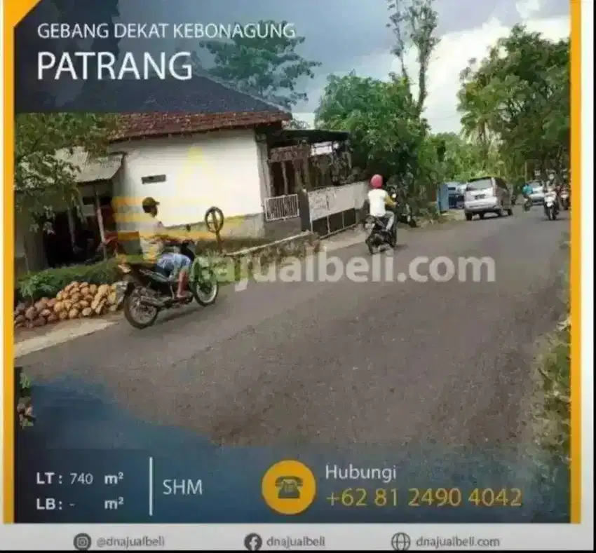 Tanah Cocok Untuk Usaha, Toko, Ruko, dan Hunian, Harga Bawah Pasar