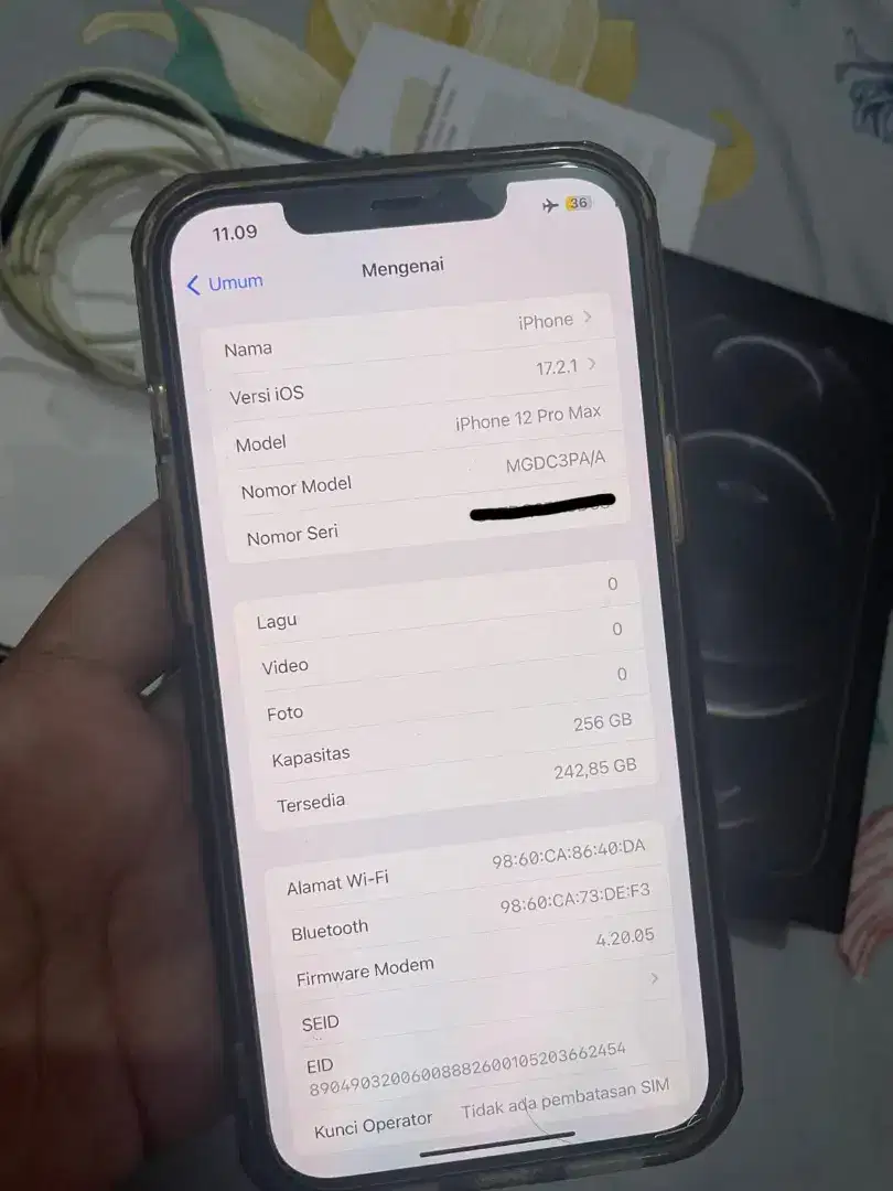 iPhone 12 pro max 256gb ibox, bisa tt andro