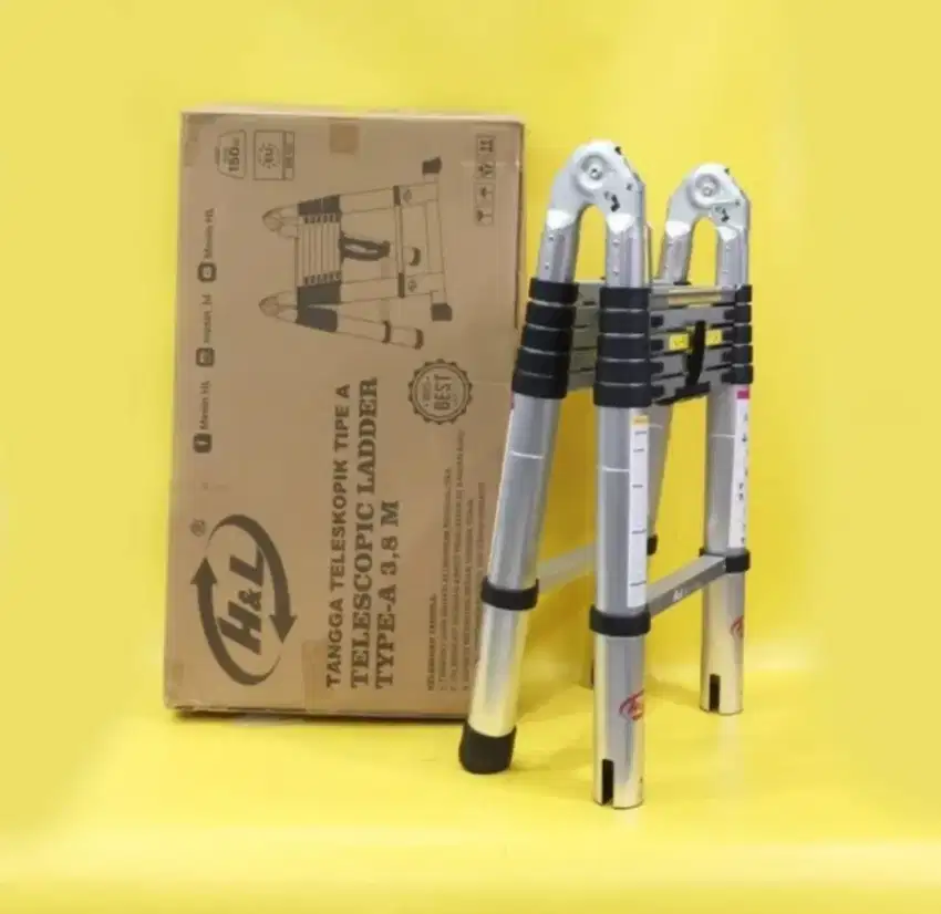 Tangga Teleskopik Telescopic Double 3.8M 4.4M 5M 7.2M H&L MOLLAR