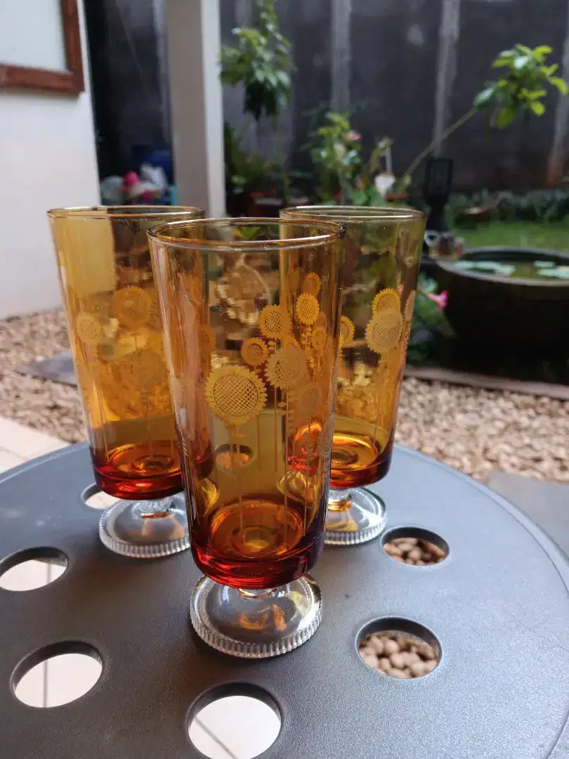 Gelas Kaki Aderia Japan Jadul Antik