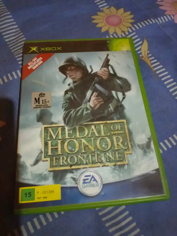 Kaset xbox classic ori medal of honor