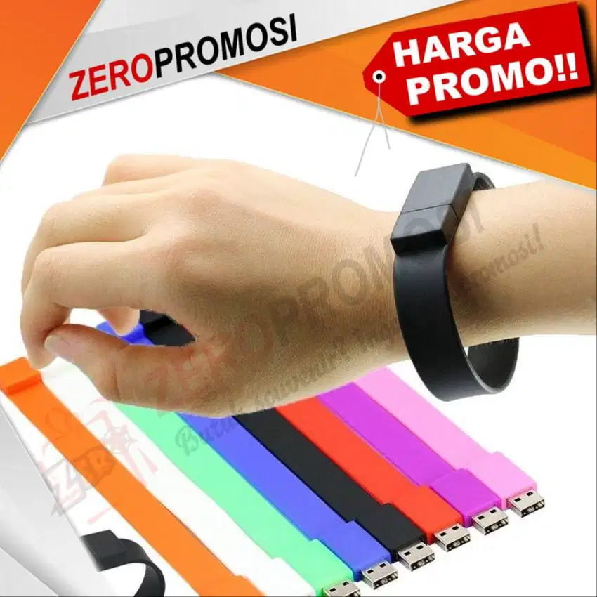 Flashdisk Gelang Unik Multifungsi FDBR01 Rubber unik
