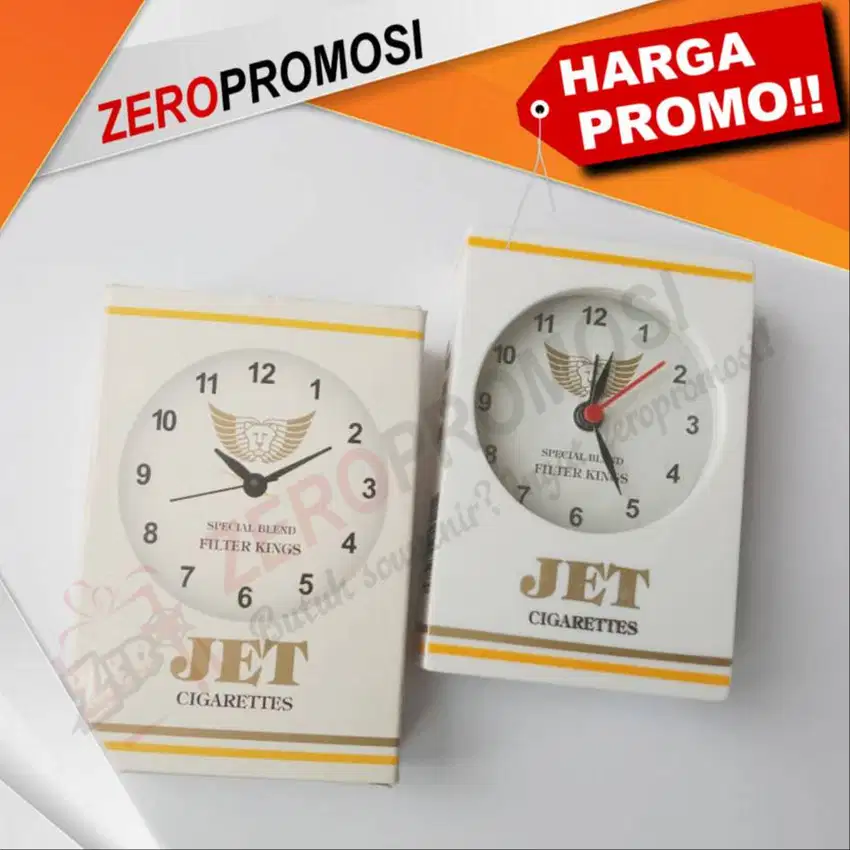 Barang promosi jam meja kotak kecil kode 050