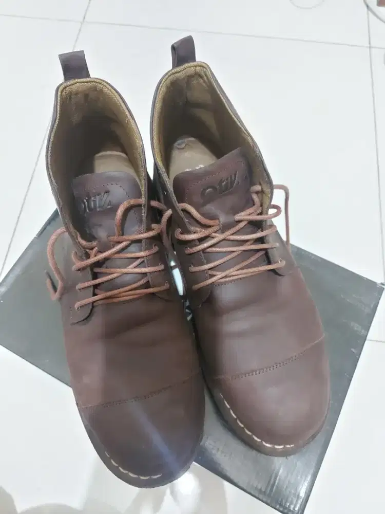 Sepatu Boots Otiv Gama Dark Brown
