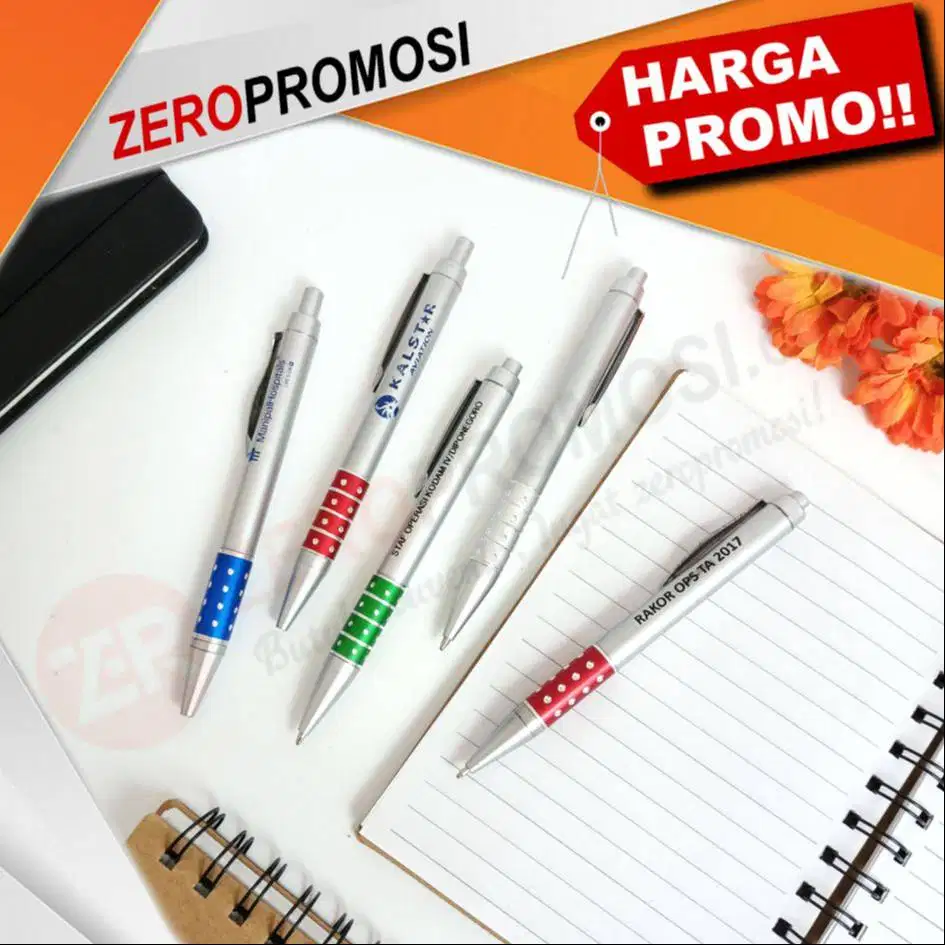 Souvenir Pulpen Plastik Pen Tung-Tung Custom