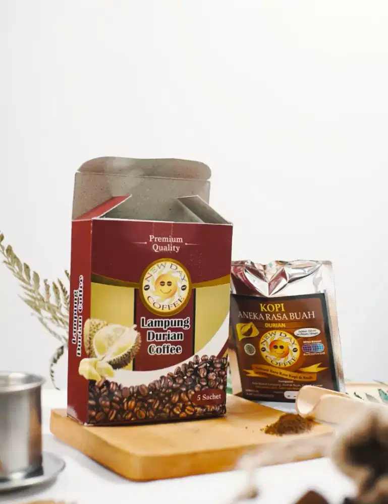 Kopi durian lampung premium new day