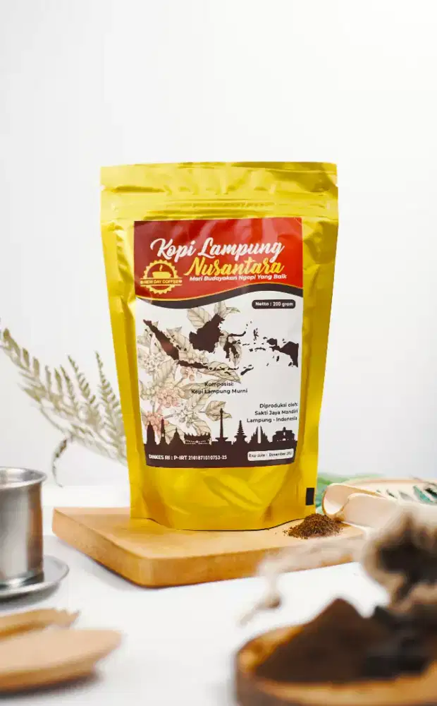 Kopi lampung nusantara gold edition 200gr