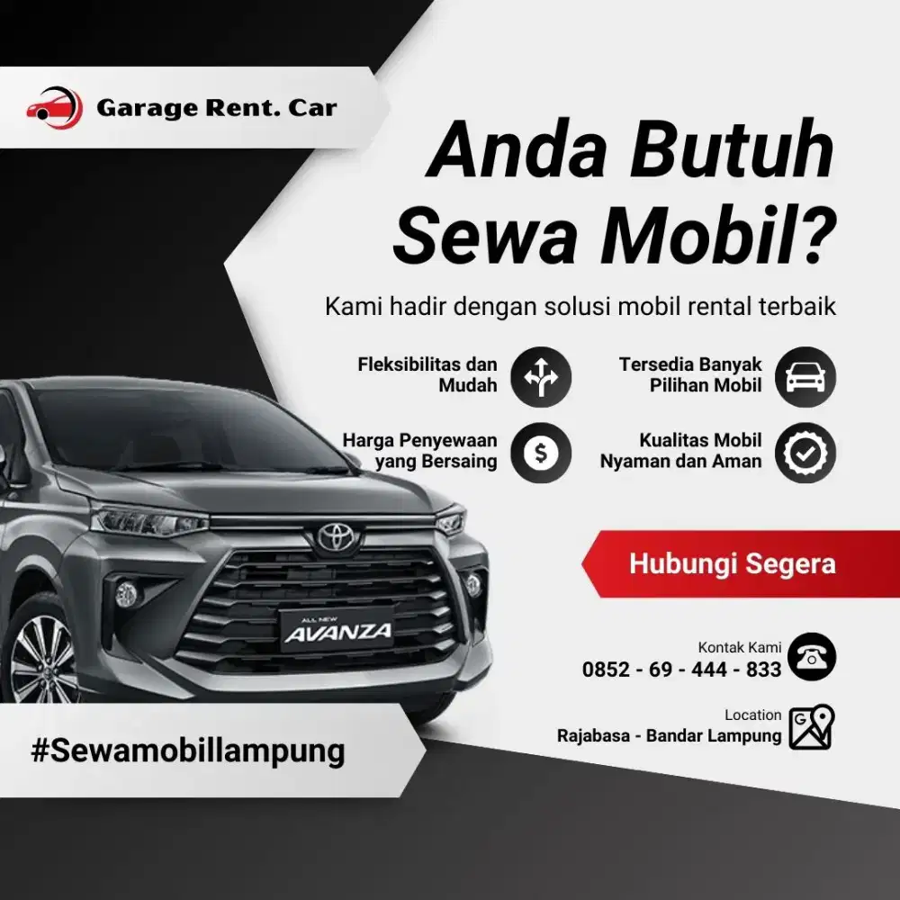 Sewa Mobil || Rental Mobil Lampung