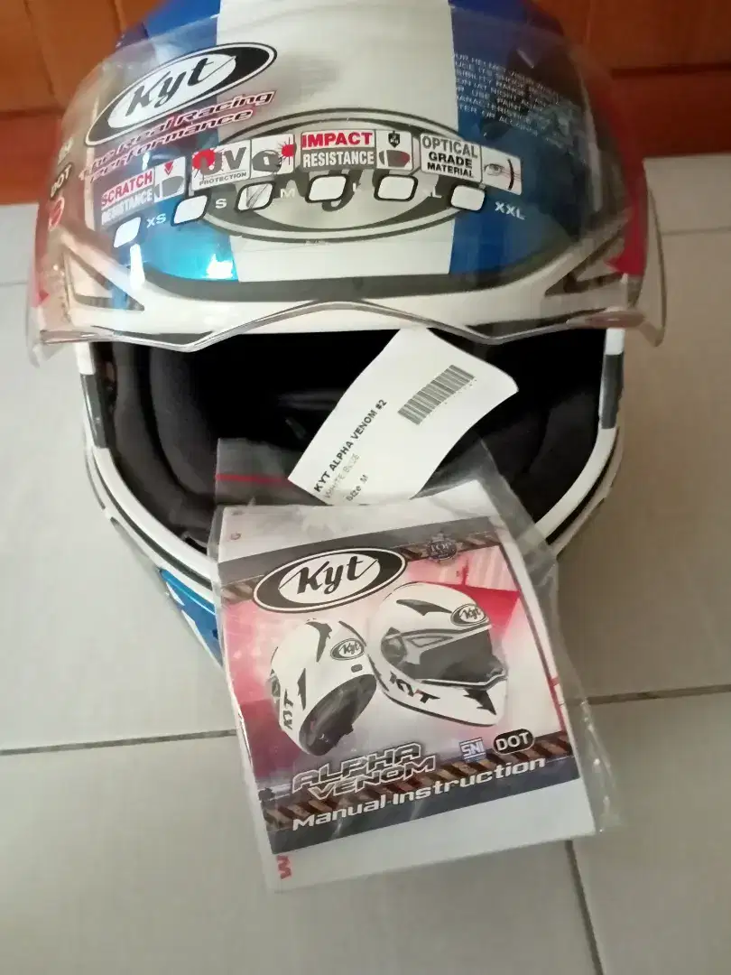 Helm Full face KYT Venom 2