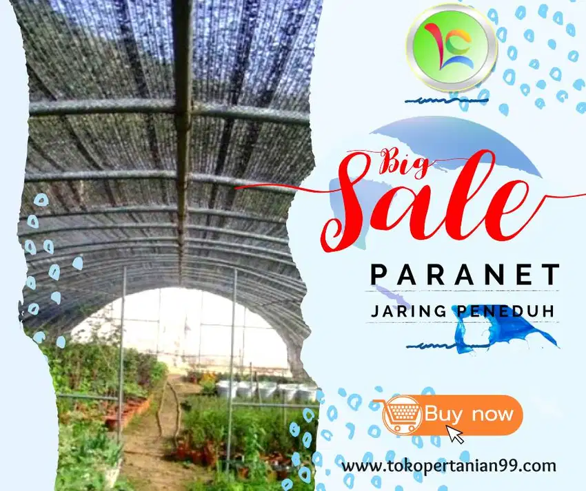 Termurah, Jaring Peneduh/Paranet Lokal Kualitas Import
